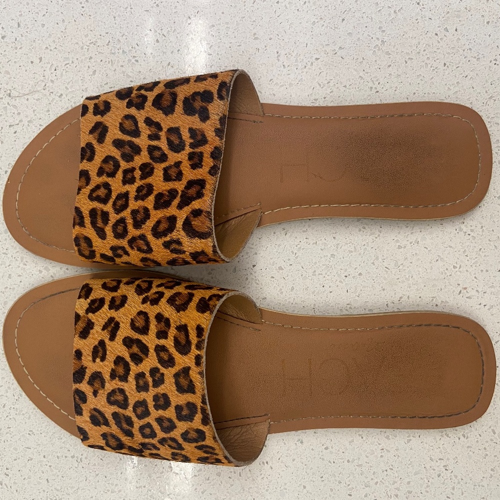 Matisse Beach Cheetah Sandals 9
